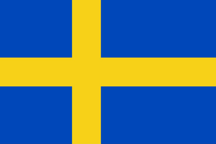 <p><span style="font-weight: 400;">Sweden</span></p>